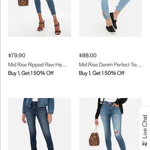 Express jeans